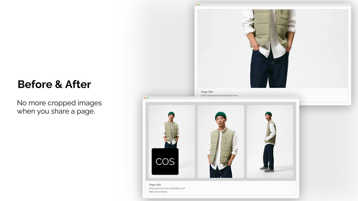 Example social share image generated by the app